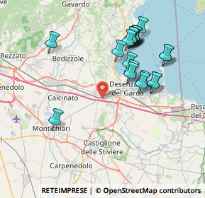 Mappa 25017 Lonato del Garda BS, Italia (7.8165)