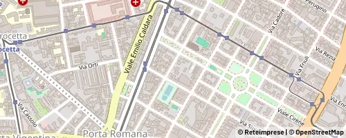 Mappa Mediolan