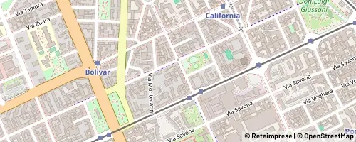 Mappa Milan