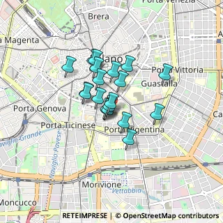 Mappa Via Giuseppe Mercalli, 20121 Milano MI, Italia (0.563)