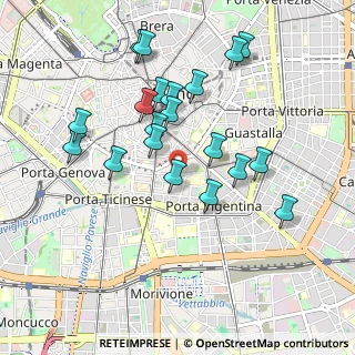 Mappa Via Giuseppe Mercalli, 20121 Milano MI, Italia (0.9125)
