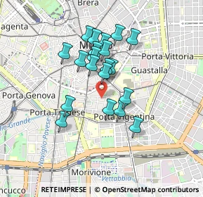 Mappa Via Giuseppe Mercalli, 20121 Milano MI, Italia (0.7095)