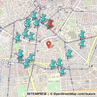Mappa Via Giuseppe Mercalli, 20121 Milano MI, Italia (0.598)