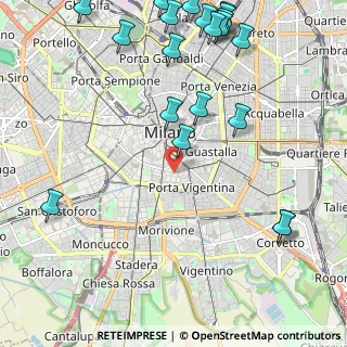Mappa Via Giuseppe Mercalli, 20121 Milano MI, Italia (2.955)