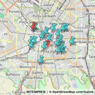 Mappa Via Giuseppe Mercalli, 20121 Milano MI, Italia (1.353)