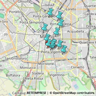 Mappa Via Giuseppe Mercalli, 20121 Milano MI, Italia (1.14)
