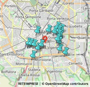 Mappa Via Giuseppe Mercalli, 20121 Milano MI, Italia (1.243)
