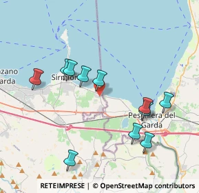 Mappa Via Ferdinando Magellano, 25019 Sirmione BS, Italia (3.86)