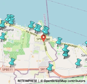 Mappa Via Ferdinando Magellano, 25019 Sirmione BS, Italia (1.324)