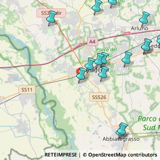 Mappa Via Monte Nero, 20013 Magenta MI, Italia (5.99471)
