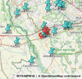 Mappa Via Monte Nero, 20013 Magenta MI, Italia (9.2625)