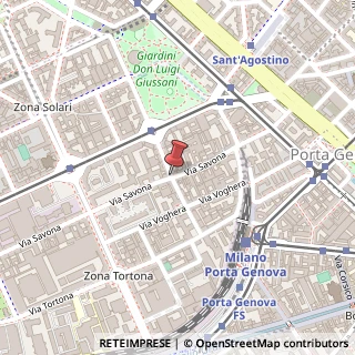 Mappa Via Savona, 7, 20144 Milano, Milano (Lombardia)