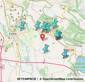 Mappa Cascina Martinetto, 10012 Bollengo TO, Italia (2.88417)