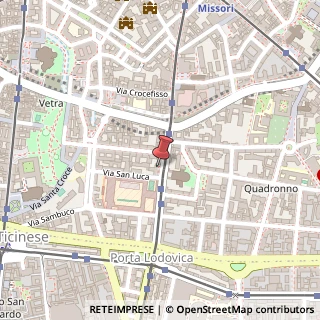 Mappa Corso Italia, 52, 20122 Milano, Milano (Lombardia)