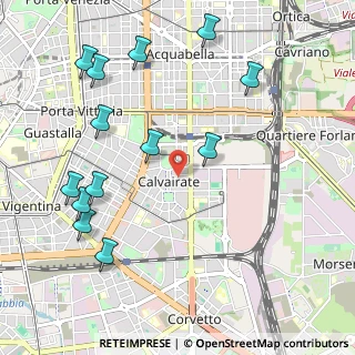 Mappa Via Privata Ugo Tommei, 20137 Milano MI, Italia (1.22692)