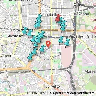 Mappa Via Privata Ugo Tommei, 20137 Milano MI, Italia (0.8235)