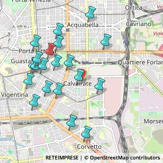 Mappa Via Privata Ugo Tommei, 20137 Milano MI, Italia (1.112)