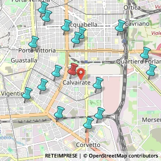 Mappa Via Privata Ugo Tommei, 20137 Milano MI, Italia (1.27294)