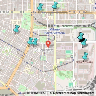 Mappa Via Privata Ugo Tommei, 20137 Milano MI, Italia (0.705)