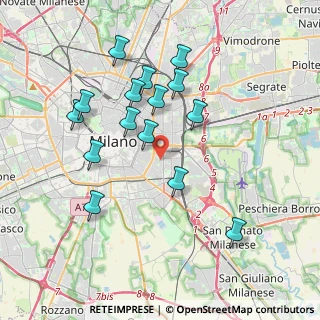 Mappa Via Privata Ugo Tommei, 20137 Milano MI, Italia (3.662)