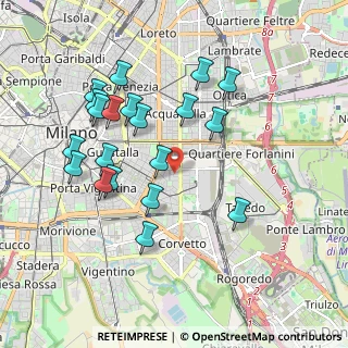 Mappa Via Privata Ugo Tommei, 20137 Milano MI, Italia (1.9015)