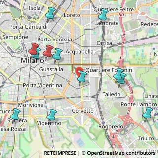 Mappa Via Privata Ugo Tommei, 20137 Milano MI, Italia (2.665)