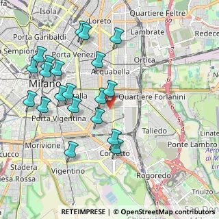 Mappa Via Privata Ugo Tommei, 20137 Milano MI, Italia (2.179)