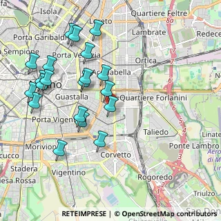 Mappa Via Privata Ugo Tommei, 20137 Milano MI, Italia (2.185)
