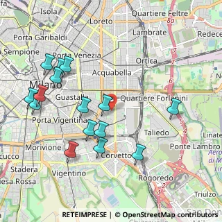 Mappa Via Privata Ugo Tommei, 20137 Milano MI, Italia (2.19)