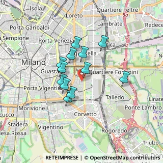 Mappa Via Privata Ugo Tommei, 20137 Milano MI, Italia (1.30583)