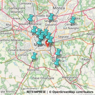 Mappa Via Privata Ugo Tommei, 20137 Milano MI, Italia (5.75643)