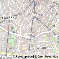Hartă Milano