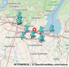 Mappa Via Carlo Alberto, 25011 Calcinato BS, Italia (11.715)