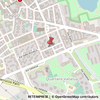 Mappa Via Alberto da Gandino, 16, 20152 Milano, Milano (Lombardia)
