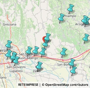 Mappa Via Santa Giustina, 37031 Illasi VR, Italia (10.2475)