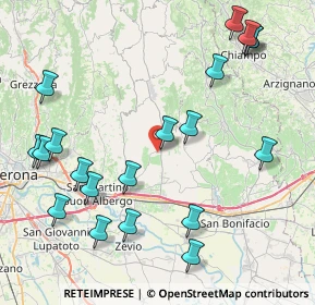 Mappa Via Santa Giustina, 37031 Illasi VR, Italia (9.9305)