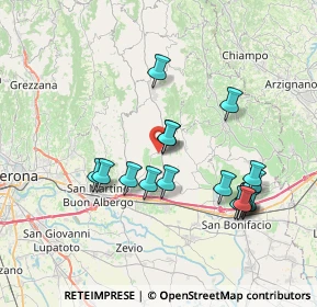Mappa Via Santa Giustina, 37031 Illasi VR, Italia (7.20471)