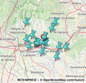 Mappa Via Santa Giustina, 37031 Illasi VR, Italia (9.35389)