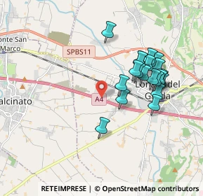 Mappa A4 Torino - Trieste, 25017 Lonato del Garda BS, Italia (1.7545)