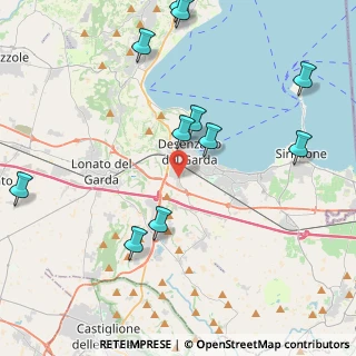 Mappa Via Vicina, 25015 Desenzano del Garda BS, Italia (4.87818)