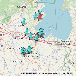 Mappa Via Vicina, 25015 Desenzano del Garda BS, Italia (6.65462)