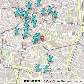 Mappa Via Francesco Sforza, 20121 Milano MI, Italia (0.6085)