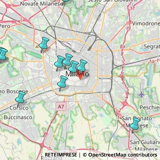 Mappa Via Francesco Sforza, 20121 Milano MI, Italia (4.98273)