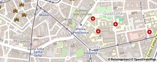 Mappa Milan