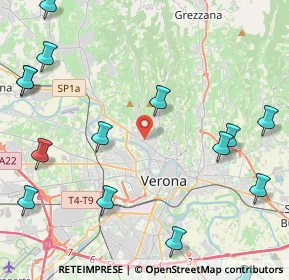 Mappa Via Mameli 160 V, 37124 Verona VR, Italia (5.958)