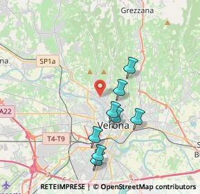 Mappa Via Mameli 160 V, 37124 Verona VR, Italia (5.03364)