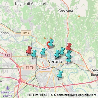 Mappa Via Osoppo, 37124 Verona VR, Italia (3.01273)