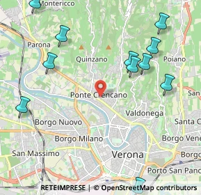 Mappa Via Osoppo, 37124 Verona VR, Italia (2.61909)