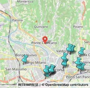 Mappa Via Osoppo, 37124 Verona VR, Italia (2.78579)