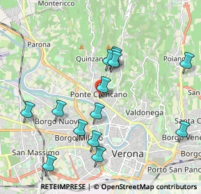 Mappa Via Mameli 160 V, 37124 Verona VR, Italia (2.00429)